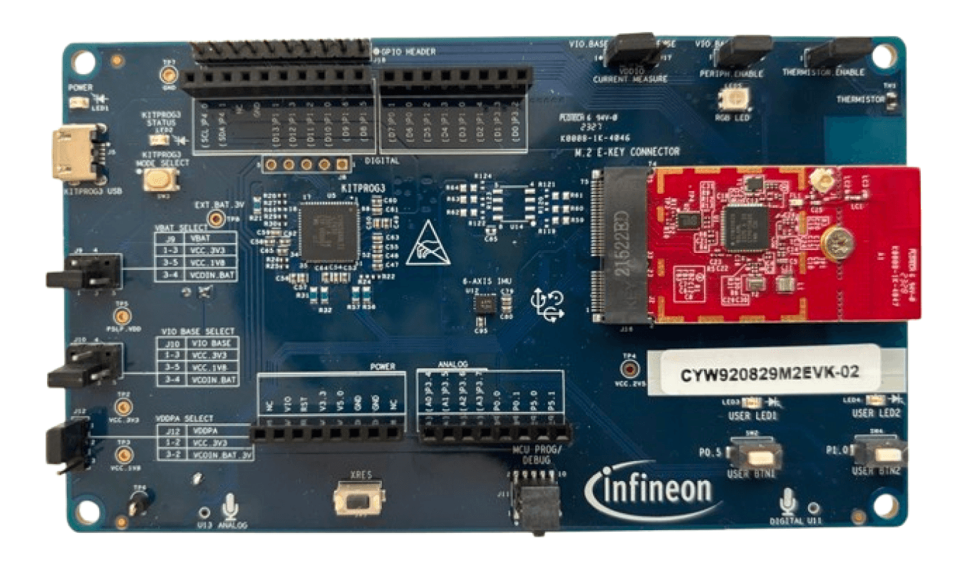 Bluetooth LE SoC Power Measurement board layout